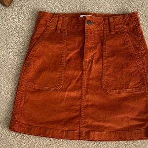 Old Navy Women's Rust Mini Skirt
